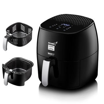 FRYTKOWNICA BEZTŁUSZCZOWA NIEPRZYWIERAJĄCA AIRFRYER DO MIĘS FRYTEK 1400W