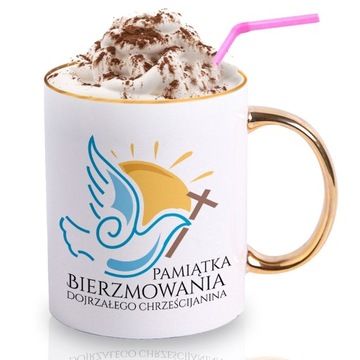 Kubek Złoty Pamiątka Sakramentu Bierzmowania Wzory