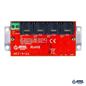 ATTE Power APT-4-11 Switch PoE 4 portowy