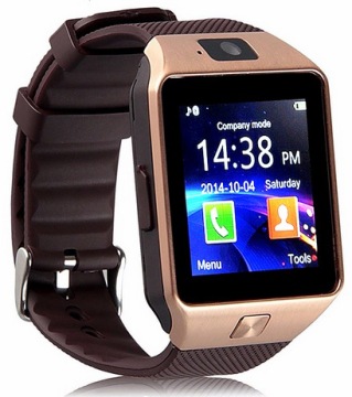 ЧАСЫ SMARTWATCH DZ09 34 ФУНКЦИИ CAM SIM PL FOIL