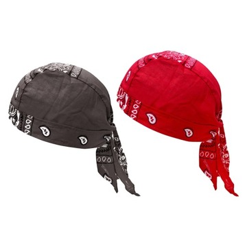 Czapki kolarskie pirackie Bandana Beanie Soft dla