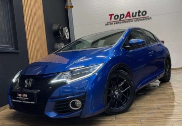 Honda Civic IX Hatchback 5d Facelifting 1.6 i-DTEC 120KM 2016 Honda Civic 1.6 DTEC 120KM gwarancja bezwypadkowy MANUALfabryczny lakier