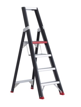 Односторонняя четырехступенчатая алюминиевая лестница ALTREX