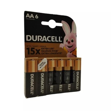 LR6/MN1500 ЩЕЛОЧНЫЕ БАТАРЕИ DURACELL