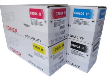 Wysokowydajny Komplet 4x Toner do Canon 045H, MF632Cdw, MF634Cdw, LBP612Cdw
