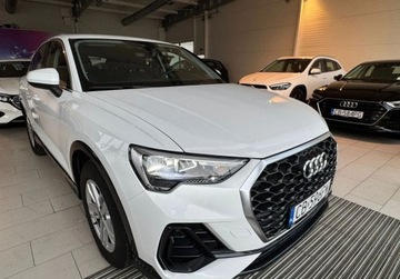 Audi 2023 Audi Q3 Sportback Salon Polska Sportback bogaty dwukolorowy Coupe SUV 1.5, zdjęcie 7