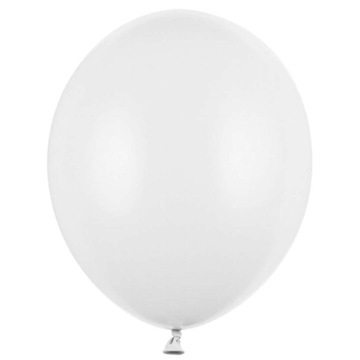 Balony profesjonalne 12 cali PASTEL białe x50