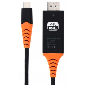 Кабель USB C — HDMI 2.0 2 м UHD 4K/60 Гц MHL для MacBook