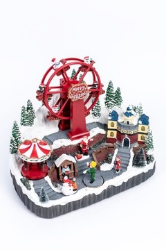 Светодиодная рождественская деревня