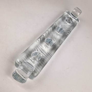 СТЕКЛЯННЫЙ ПОДСВЕЧНИК НА 4 СВЕЧИ / Pukeberg Sweden Glass bowl Candle Holder