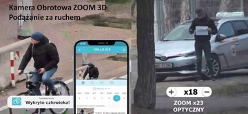 Kamera na Kartę SIM ORLLO Z18 obrotowa 23xzoom 4MP +KARTA 64+zasilacz