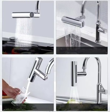 М22 МНОГОФУНКЦИОНАЛЬНЫЙ ПЕРЛАТОР 3-РЕЖИМНЫЙ УДЛИНИТЕЛЬ ДЛЯ КРАНА PRZEBUG 720 ХРОМ DA213