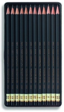 Карандаш художественный для рисования, 12 шт, ГАРАНТИЯ!