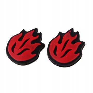 4 . Амортизатор теннисной ракетки с пламенем