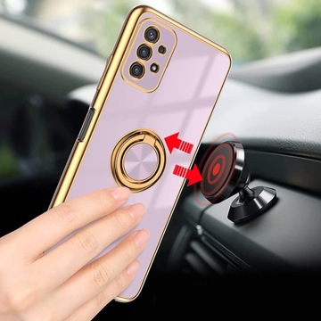 ЧЕХОЛ С ГИБКИМ КОЛЬЦОМ ДЛЯ SAMSUNG A13 4G + СТЕКЛО