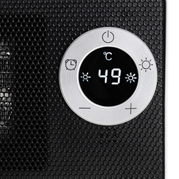 AD 7746 Керамический тепловентилятор с ЖК-дисплеем