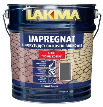 Impregnat do kostki brukowej SILBRUK Grafit 10L