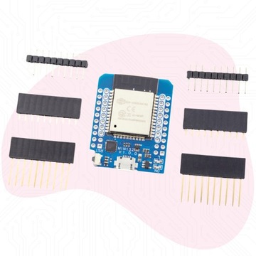 Модуль Wemos D1 Mini с ESP32 Arduino WiFi BLE 4.2 Bluetooth + goldpin