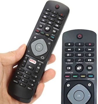 ПУЛЬТ ДИСТАНЦИОННОГО УПРАВЛЕНИЯ ДЛЯ ТЕЛЕВИЗОРА PHILIPS ВСЕ МОДЕЛИ LED 3D 4K HD NETFLIX UNIVERSAL SMART