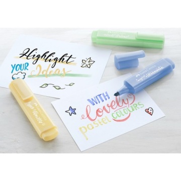 Хайлайтер Faber-Castell 1546 пастельный, LIGHT BLUE