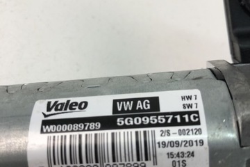 MOTOREK STĚRAČE KRYT VW POLO (AW1, BZ1 AE1) 5G0955711C 2019