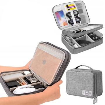 СУМКА-ОРГАНИЗАТОР ДЛЯ ПУТЕШЕСТВИЯ ДЛЯ ЗАРЯДНЫХ КАБЕЛЕЙ