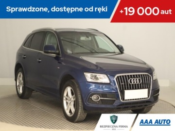 Audi Q5 I SUV Facelifting 3.0 TDI clean diesel 258KM 2016 Audi Q5 3.0 TDI, Salon Polska, Serwis ASO, 254 KM