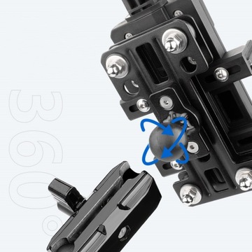 GUB P60 P-60 UCHWYT ROWEROWY MOTOCYKLOWY NA TELEFON DO KIEROWNICY OBRÓT 360