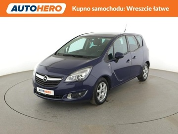 Opel Meriva II Mikrovan Facelifting 1.4 Turbo ECOTEC 120KM 2016 Opel Meriva navi grzane fotele klima-auto PDC