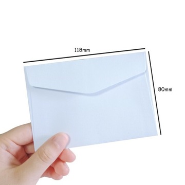 biały styl dużo Cukierki kolor mini koperty DIY Wi