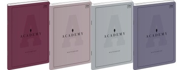 4SZT Zeszyt A5 60k kratka 90g INTERDRUK Academy