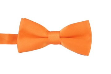 Элегантный детский галстук-бабочка ПОЛУМАТОВЫЙ ОРАНЖЕВЫЙ