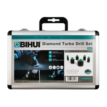 BIHUI НАБОР АЛМАЗНЫХ СВЕРЛ ДЛЯ POCRETE 6 ЭЛЕМЕНТОВ. ДБДМС6