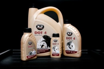 K2 тормозная жидкость DOT-4 0,25L K2
