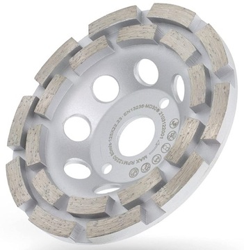 FREZ DIAMENTOWY DO SZLIFOWANIA BETONU 125MM 22,2MM