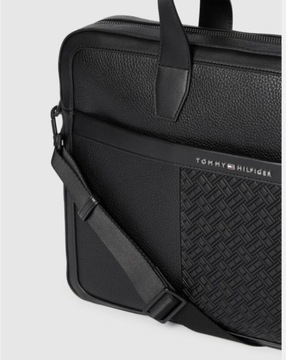 Tommy Hilfiger torba na laptopa EO / Central Computer Bag logo