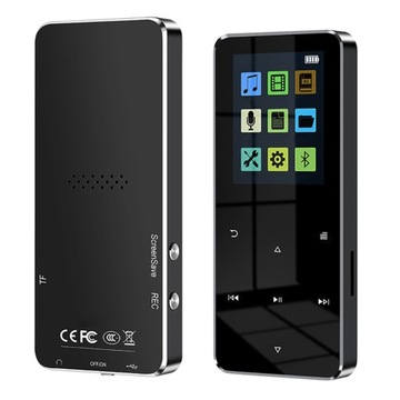 Odtwarzacz MP4 MP3 16 GB Bluetooth 5.0 Radio HiFi
