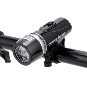 КОМПЛЕКТ СВЕТОДИОДНОЙ ВЕЛОСИПЕДНОЙ ЛАМПЫ ОСВЕЩЕНИЯ ВЕЛОСИПЕДА ПЕРЕДНЯЯ + ЗАДНЯЯ МОДЕЛЬ НОВАЯ МОДЕЛЬ