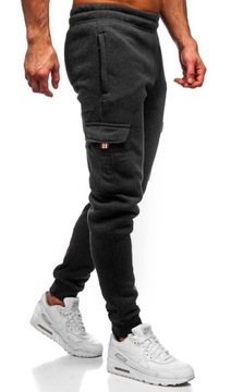 ТЕПЛЫЕ МУЖСКИЕ спортивные костюмы, брюки армейские, темно-синие, 410 XXL