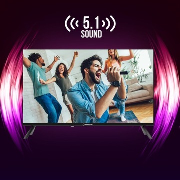 Smart TV 32-дюймовый Android HD LED-приставка DVBT2 WIFI LAN USB Manta
