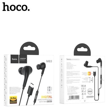 SŁUCHAWKI TYP TYPU C do iPhone 15 Plus Pro Max Samsung Z Flip Fold 2 3 4 5