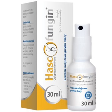 Hascofungin płyn leczenie grzybicy skóry 30ml
