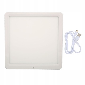 NAMIOT BEZCIENIOWY LED 22X22CM 600 LM