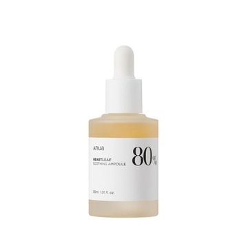 Anua Heartleaf 80% Soothing Ampoule Kojące Serum dla Skóry Wrażliwej 30 ml