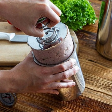 НАБОР ПАРКИ ДЛЯ ВЕТЧИНЫ BROWIN С ВОДНОЙ РУБАШКОЙ, КАСТРЮЛЯ + СУМКИ + 2 ТЕРМОМЕТРА