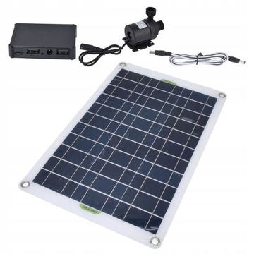 Zestaw solarnej pompy wodnej 50W Panel 800L/h 12V