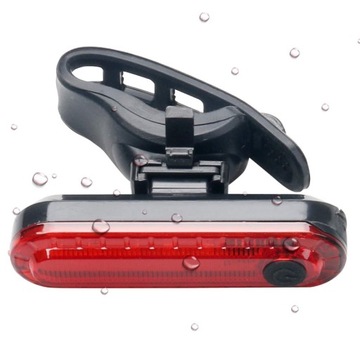 СВЕТОДИОДНЫЙ ЗАДНИЙ ВЕЛОСИПЕДНЫЙ ФОНАРЬ ВЕЛОСИПЕДНЫЙ ФОНАРЬ, заряжаемый через USB-порт, ДЛЯ ЗАДНЕЙ ЧАСТИ ВЕЛОСИПЕДА