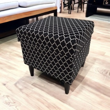 ЯЩИК ИЗ ПУФА С ОТКРЫВАЮЩИМСЯ ОТДЕЛЕНИЕМ ДЛЯ ХРАНЕНИЯ