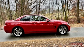 BMW Seria 4 F32-33-36 Cabrio 440i 326KM 2017 BMW Seria 4 440i Kabriolet head up 40 tys km jedyna w takim kolorze zamia, zdjęcie 5