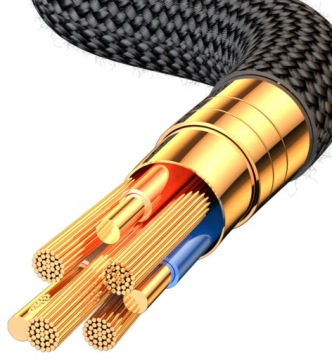 КАБЕЛЬ JOYROOM USB-A — USB-C 66 Вт, 1,2 м со светодиодным дисплеем ПРОЧНЫЙ ПРОЧНЫЙ